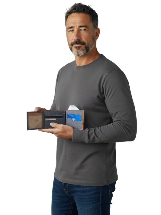 Owen RFID Leather Wallet