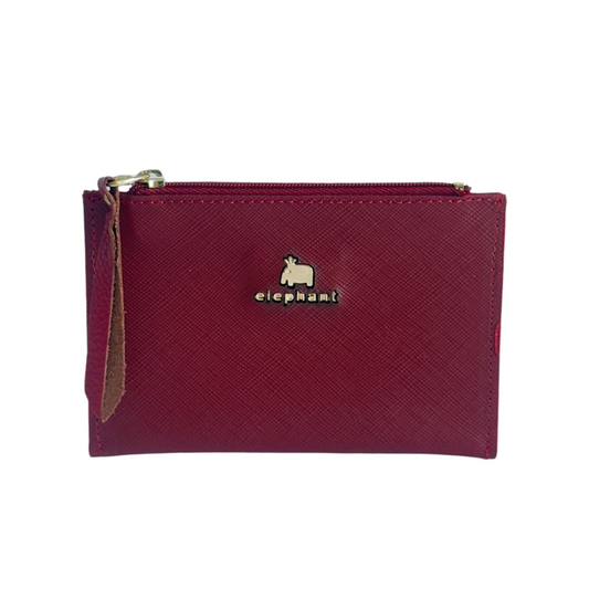 Lía – Leather Minimalist Pouch Cardholder