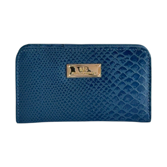 Aurora – Women’s Croc-Textured Leather Bifold Wallet