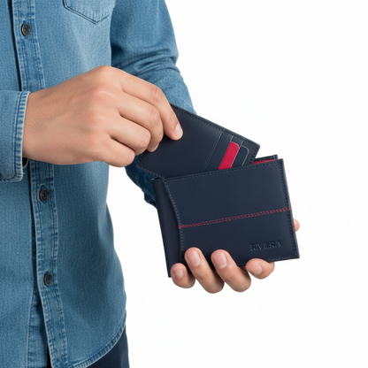 Andres – Leather Wallet with Removable Card Holder