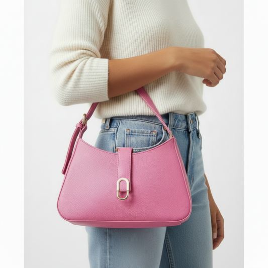 Sakura Mini Bag – Structured Leather Handbag
