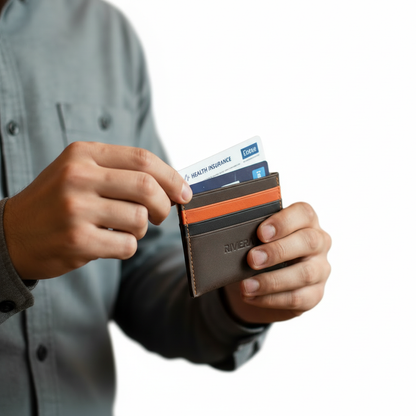 Bruno Card Holder - Lifestyle fondo blanco
