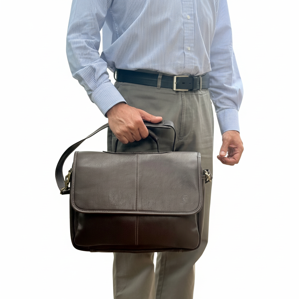 Santiago messenger bag foto 2 fondo blanco